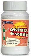 cristaux de soude pour entretien et nettoyage des stores bannes