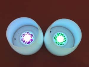 Puces parfumées de la bougie LED Mipow