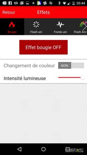 Réglage de l