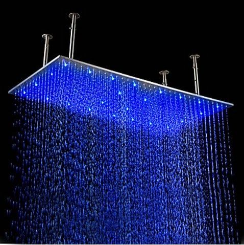 pomeau de douche LED