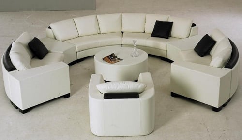Canapé design rond