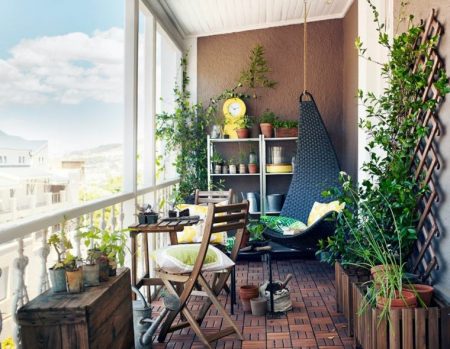 Décoration balcon d