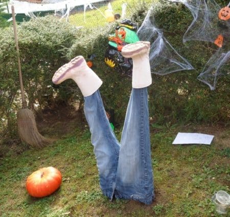 Décoration Halloween jardin