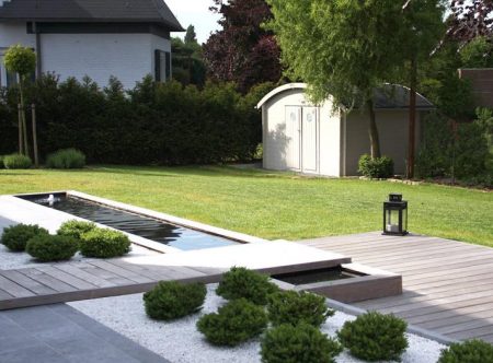 Décoration jardin moderne 