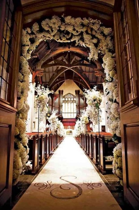 Les fleurs, décoration de mariage