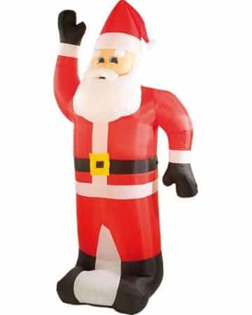 Décoration Noël, père Noël gonflable