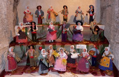 Décoration Noël, santons 