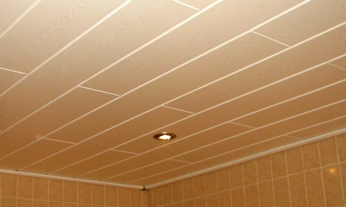 Lambris plafond en bois
