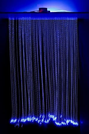 Fibre optique pour une décoration luminaire originale