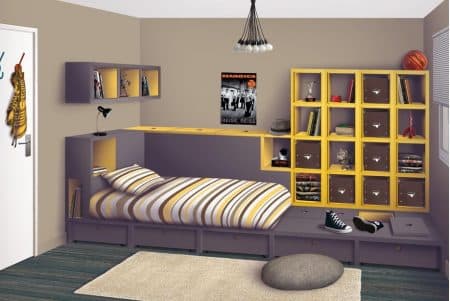 Décoration chambre ado : un art subtil