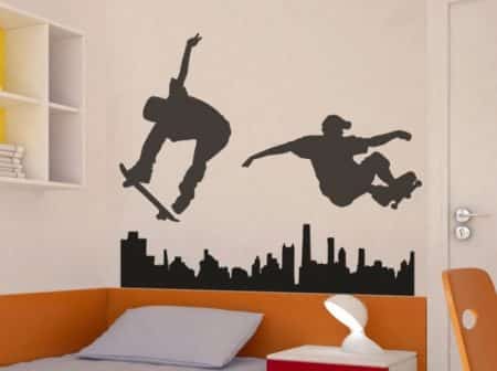 Stickers muraux en décoration chambre ado