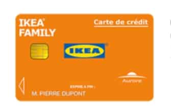 Avec la carte crédit Ikea Family, vous pouvez faire un achat en ligne chez Ikea Lomme